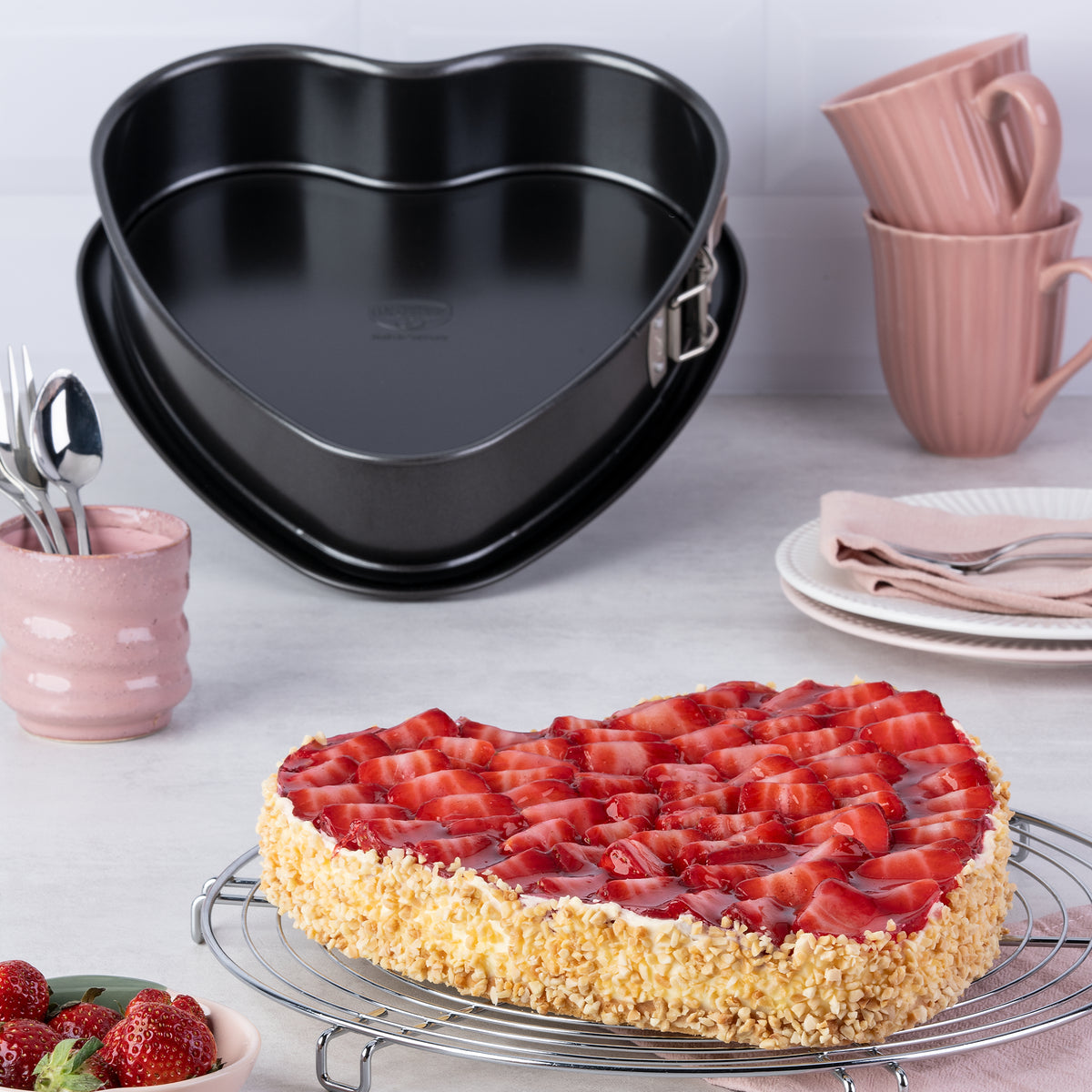 Dr. Oetker forma do pieczenia w kształcie serca 25 cm