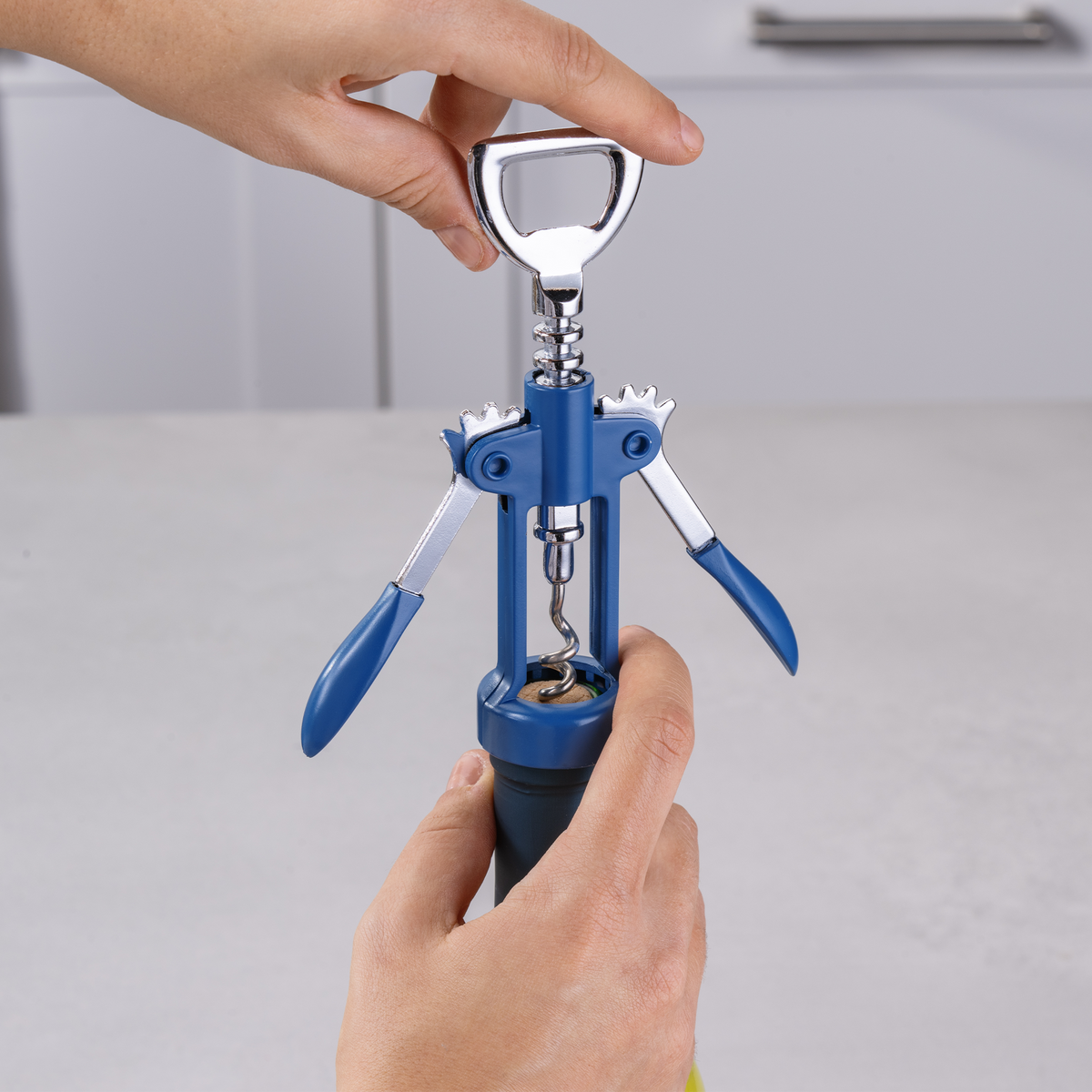 Fackelmann korkociąg z dźwignią Essential 16 cm