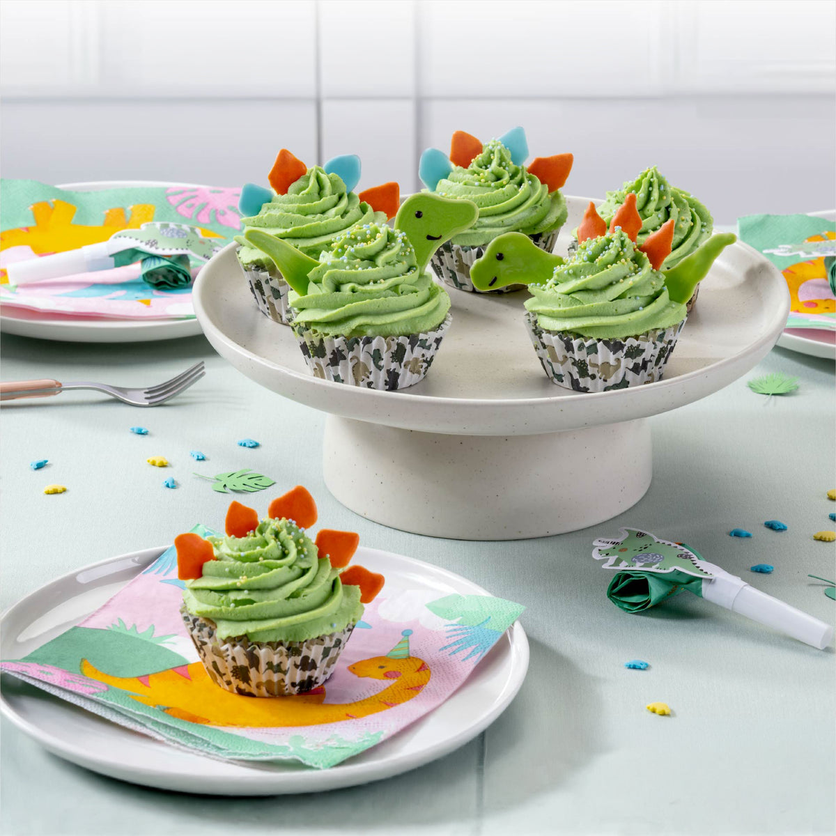 Zenker foremki papierowe do muffinek dinozaury 50 szt