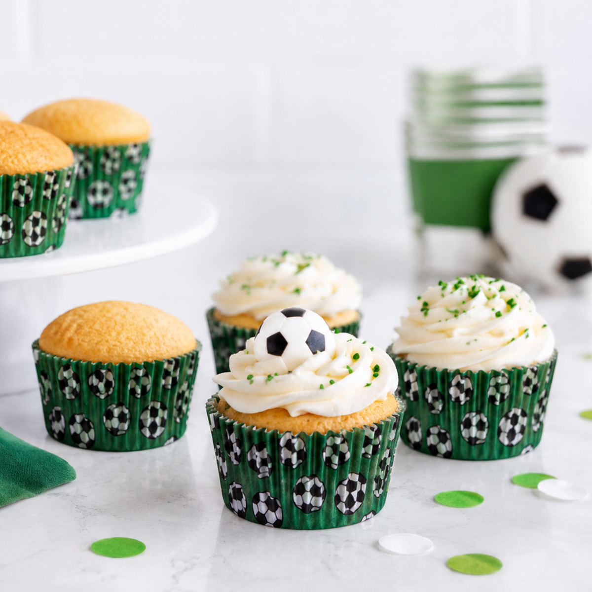 Zenker foremki papierowe do muffinek piłka 50 szt