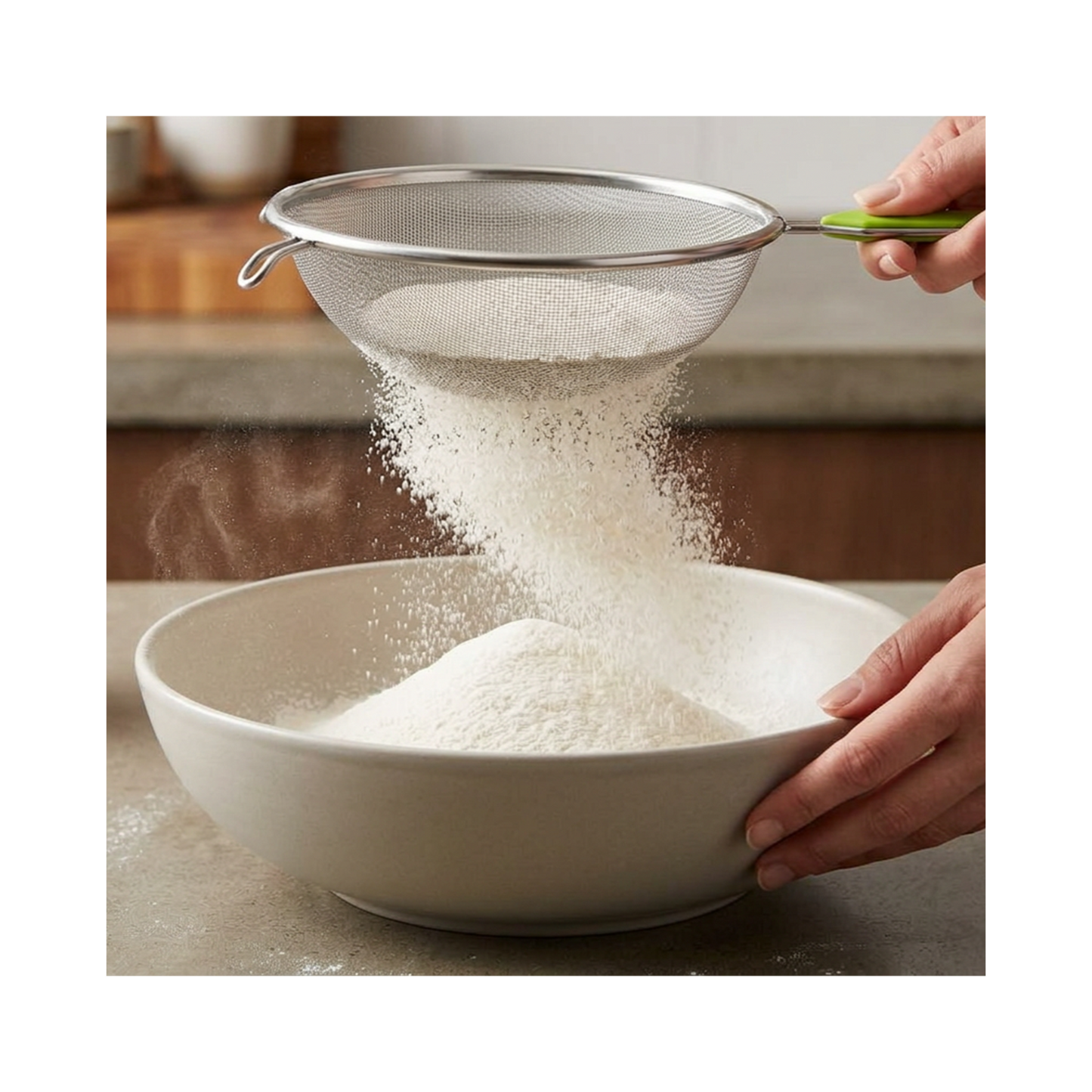 Fackelmann sito kuchenne Lime, Ø 20 cm
