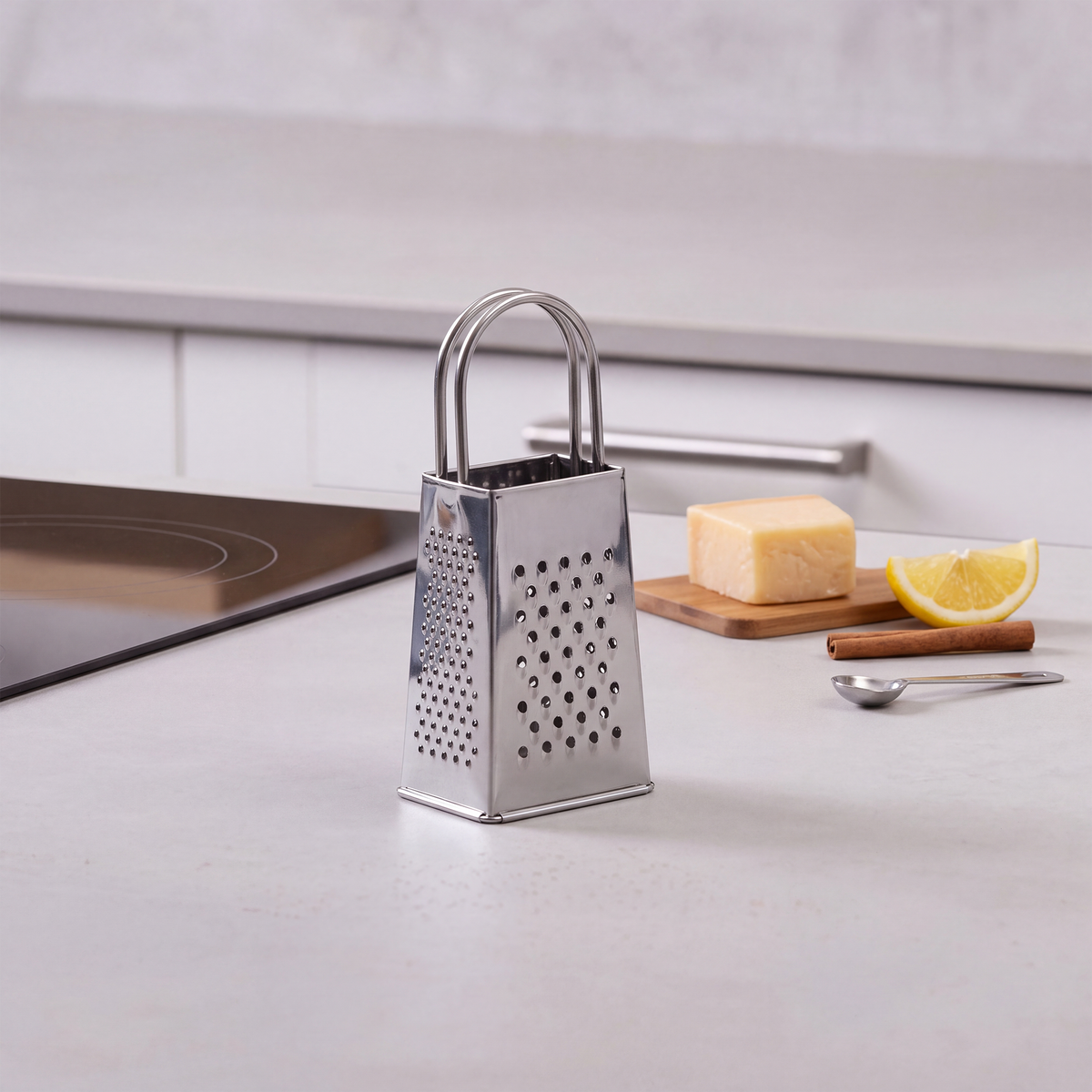 Fackelmann mini tarka trzystronna z uchwytem 11 cm