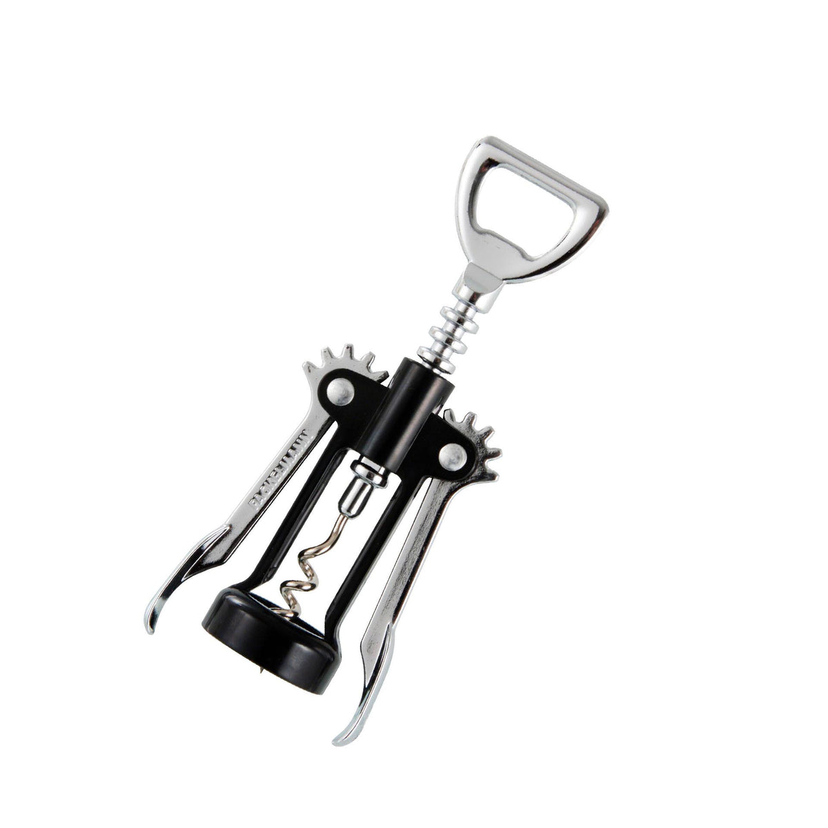 Fackelmann korkociąg z dźwignią (czarny) 16,5 cm