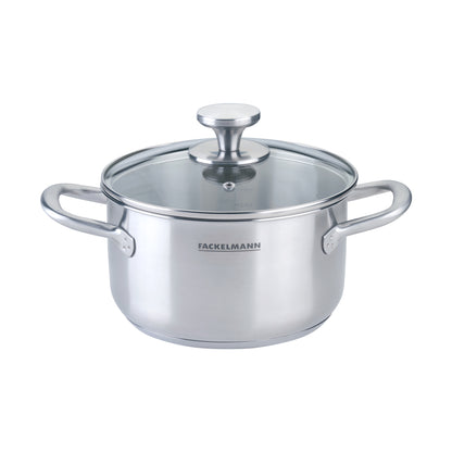 Fackelmann garnek do mięsa z pokrywką Oval 20 cm 3 l