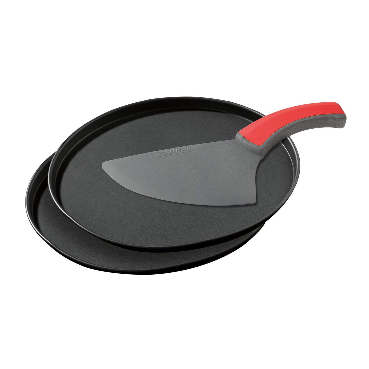 Zenker zestaw do pizzy: 2 × blacha do pizzy 29 cm + łopatka