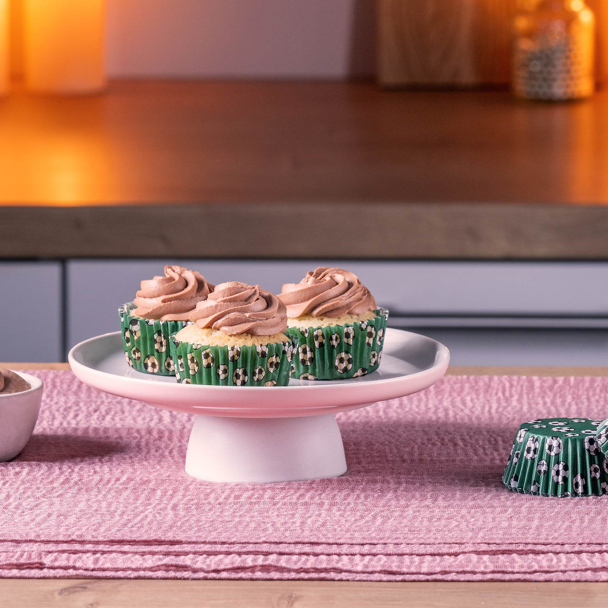 Zenker foremki papierowe do muffinek piłka 50 szt
