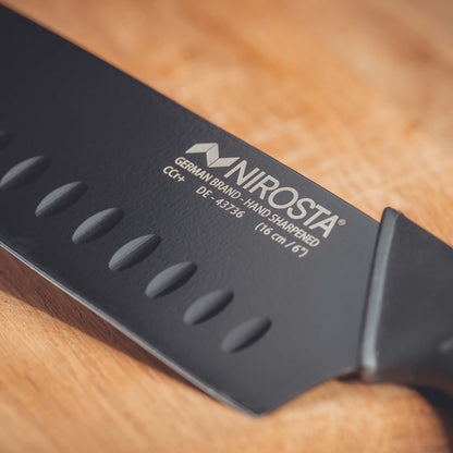 Nirosta nóż Santoku Wave 16 cm