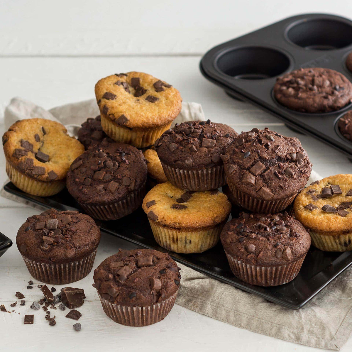 Zenker forma na muffinki Black Metallic