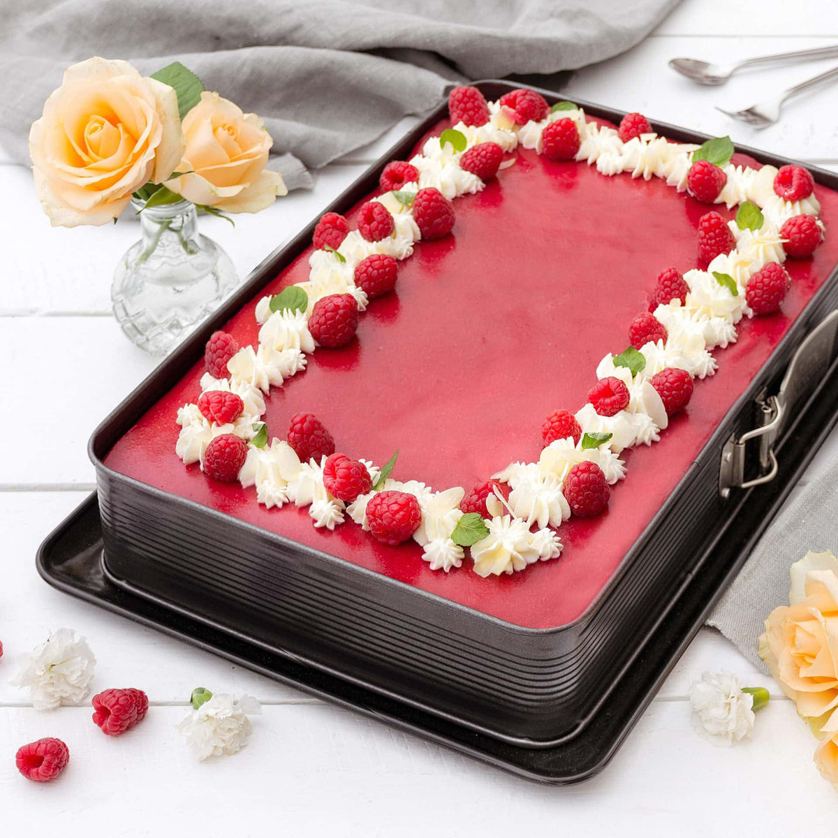 Zenker prostokątna forma do pieczenia z odpinanym rantem Deluxe