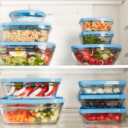 Zestaw pojemników do żywności kwadratowe FRESHBOX 3szt