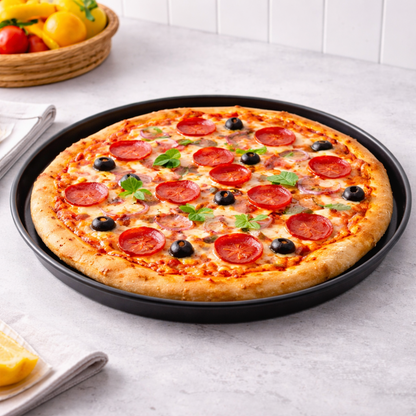 Forma do pizzy perforowana Tradition 27cm