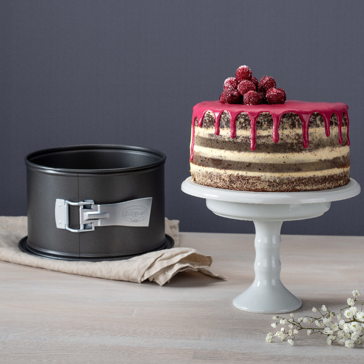 Tortownica z bardzo wysoką obręczą Classic 18 cm