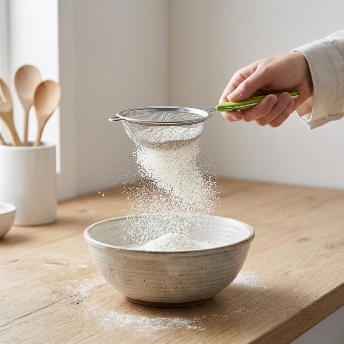 Fackelmann sitko kuchenne Lime, Ø 7 cm