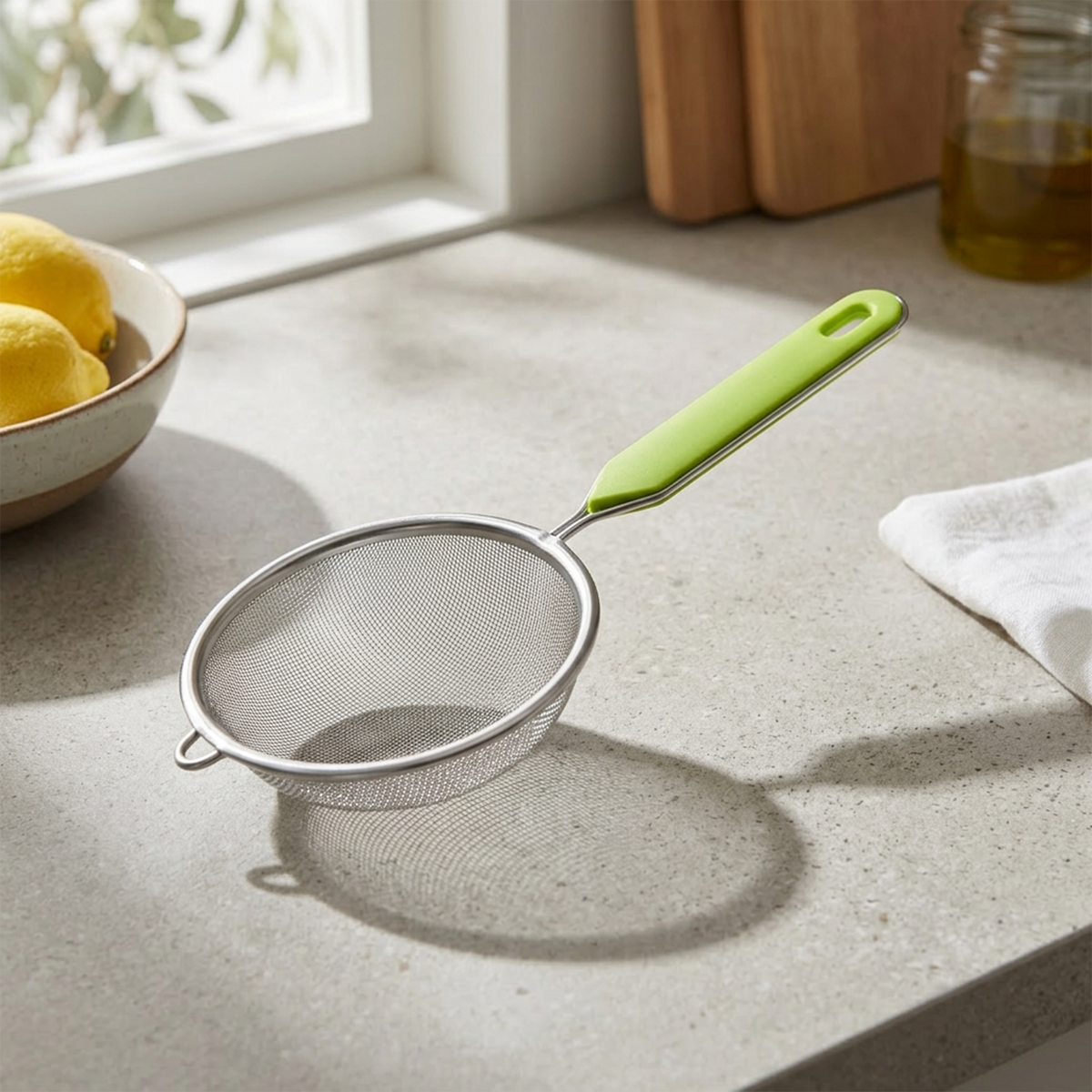 Fackelmann sitko kuchenne Lime, Ø 10 cm