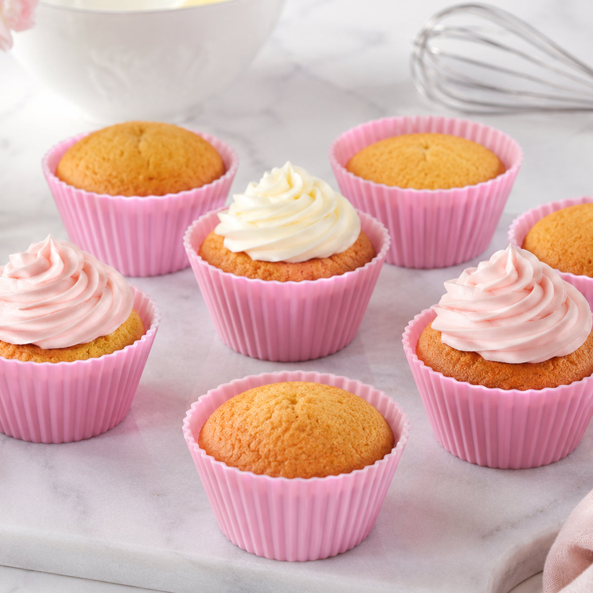 Zenker foremki do muffinek silikonowe Sweet Sensation 6 sztuk
