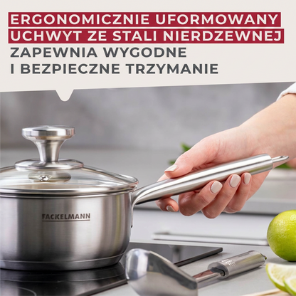 Fackelmann rondel z pokrywką Oval 16 cm 1,5 l