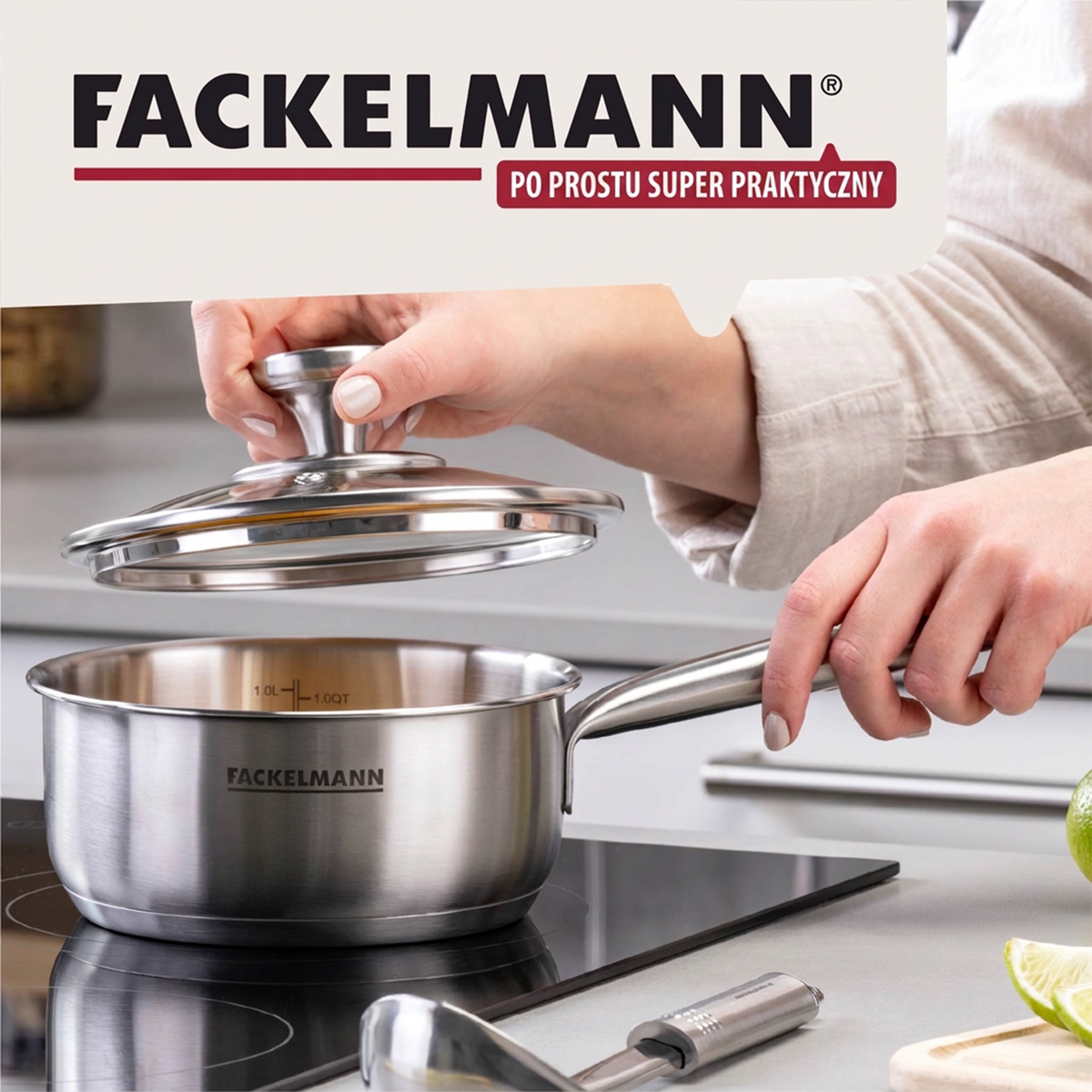 Fackelmann rondel z pokrywką Oval 16 cm 1,5 l