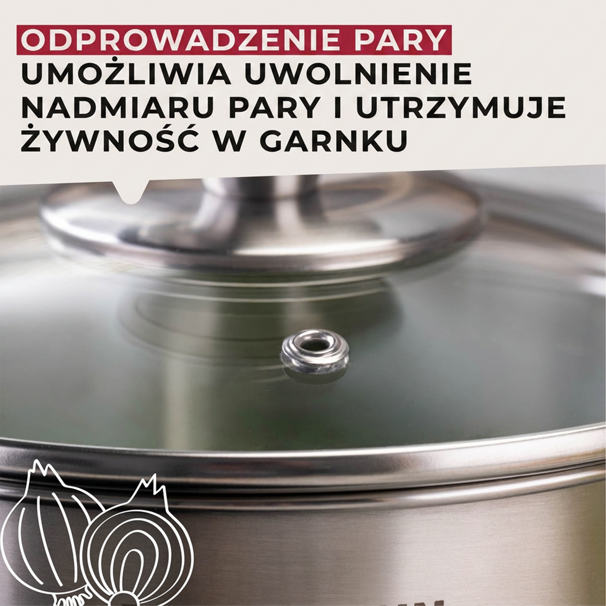 Fackelmann garnek z pokrywką Oval 16 cm 1,9 l