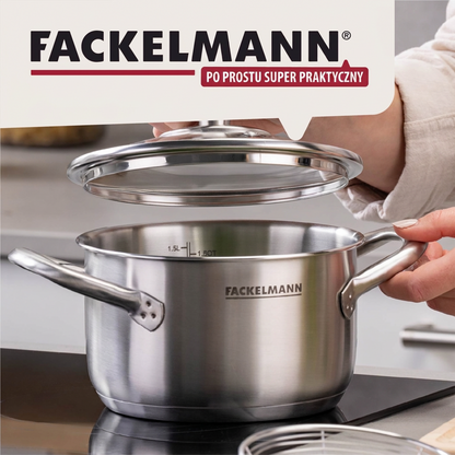Fackelmann garnek z pokrywką Oval 16 cm 1,9 l