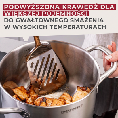 Fackelmann garnek do mięsa z pokrywką Oval 20 cm 3 l