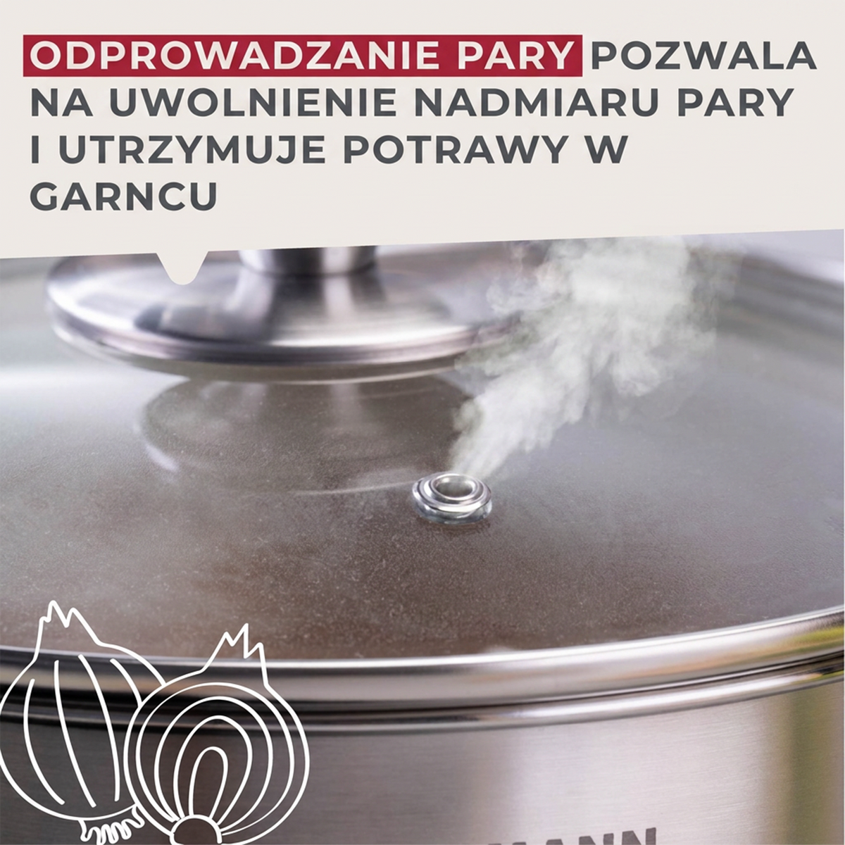 Fackelmann garnek do mięsa z pokrywką Oval 20 cm 3 l