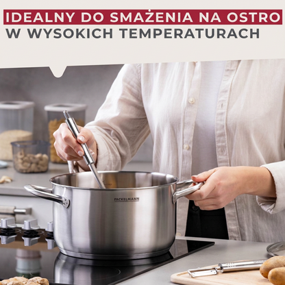Fackelmann garnek z pokrywką Oval 24 cm 5 l